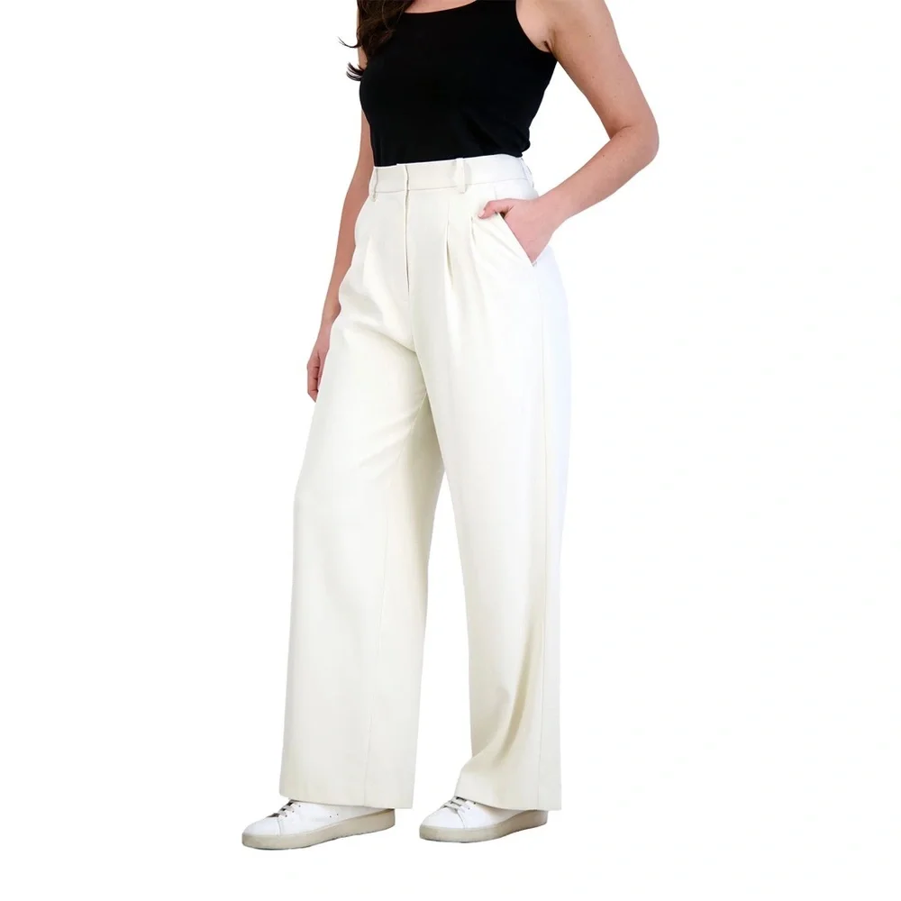 NWT French Connection Women's Wide Leg Trouser - Picture 7 of 16